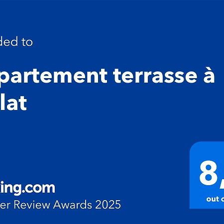 Appartement Terrasse A Sarlat Ngoại thất bức ảnh